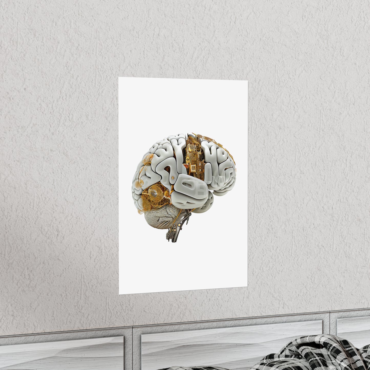 Bio Mechanical Brain - Premium Matte Print