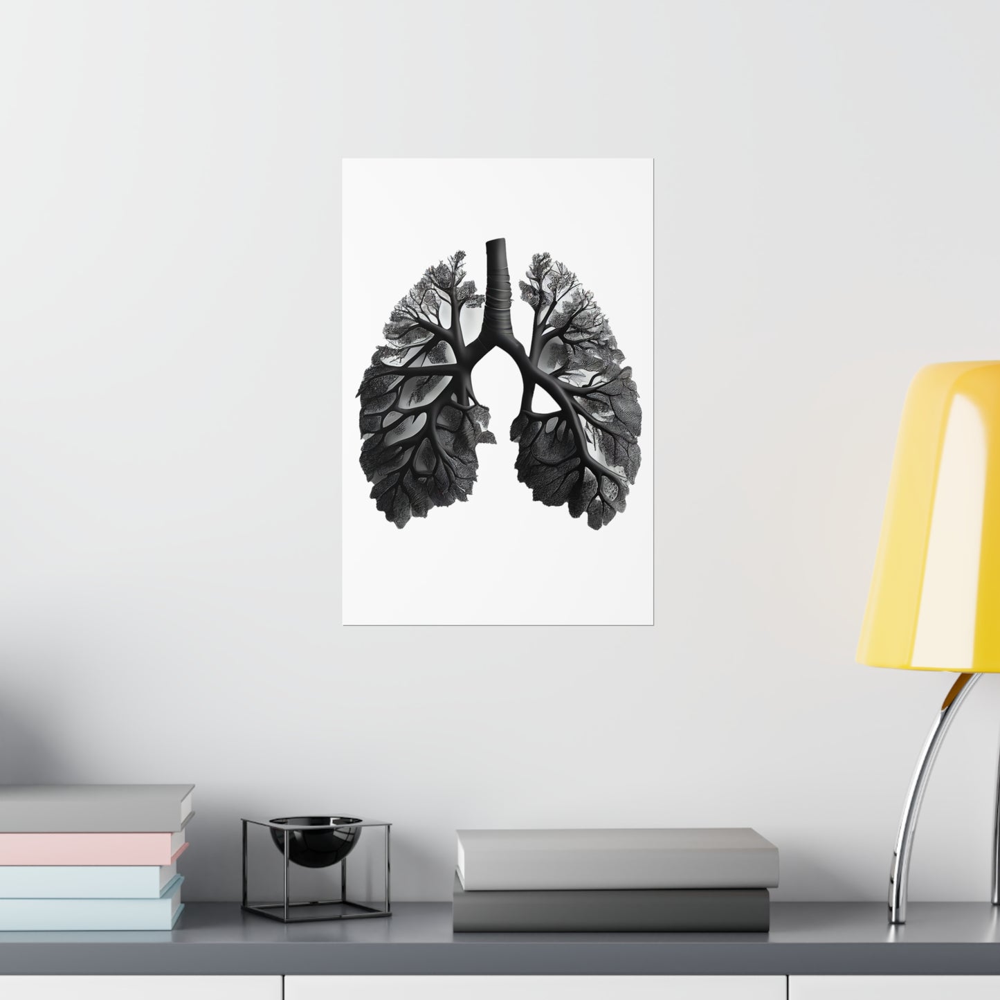 Black Lungs - Premium Matte Print