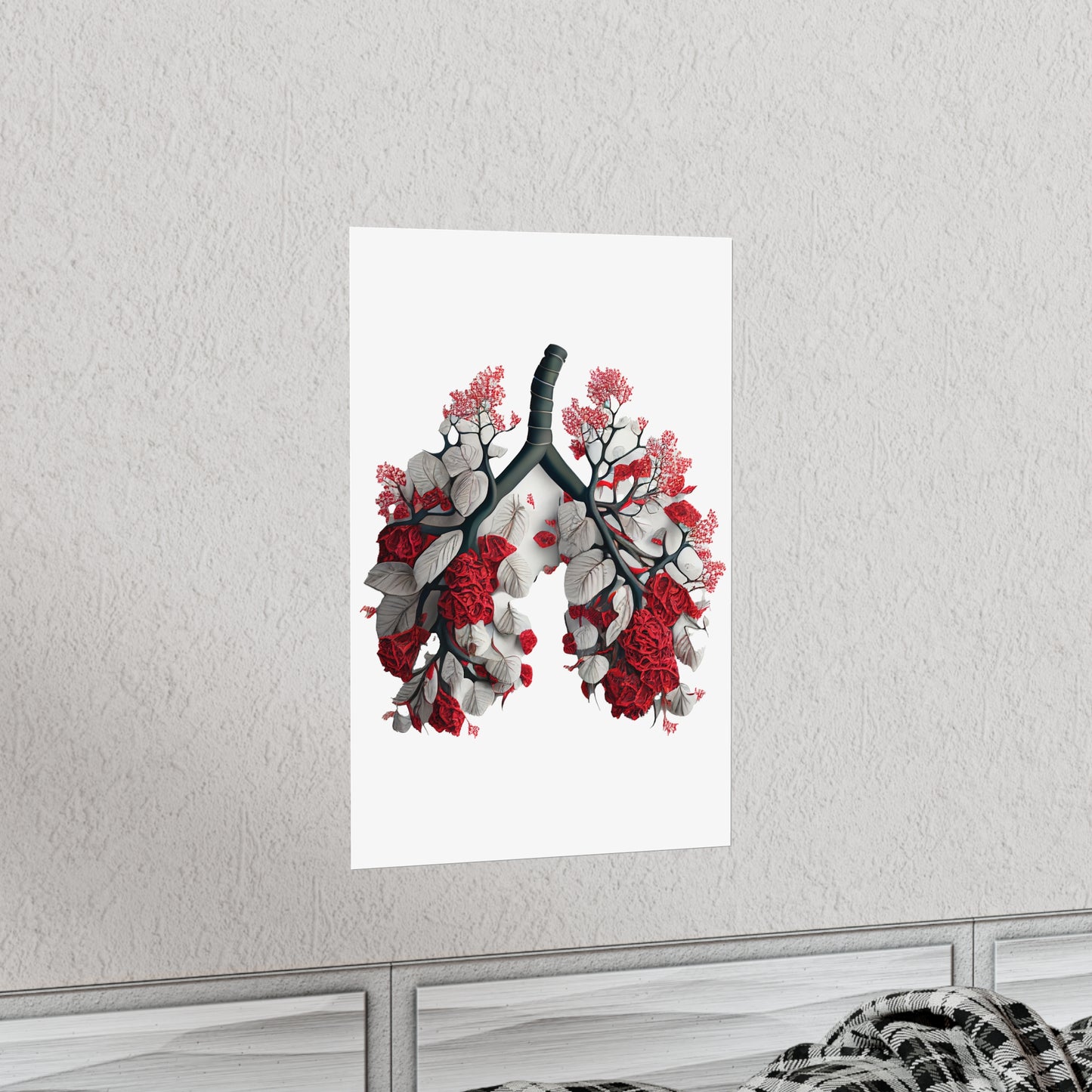 Rose Lungs - Premium Matte Print