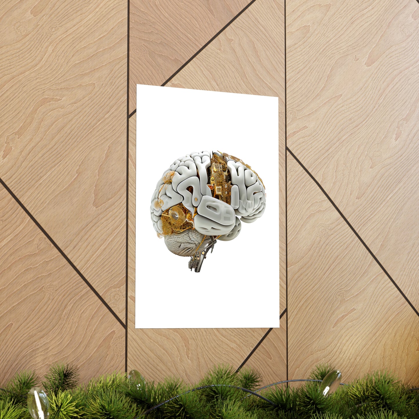 Bio Mechanical Brain - Premium Matte Print