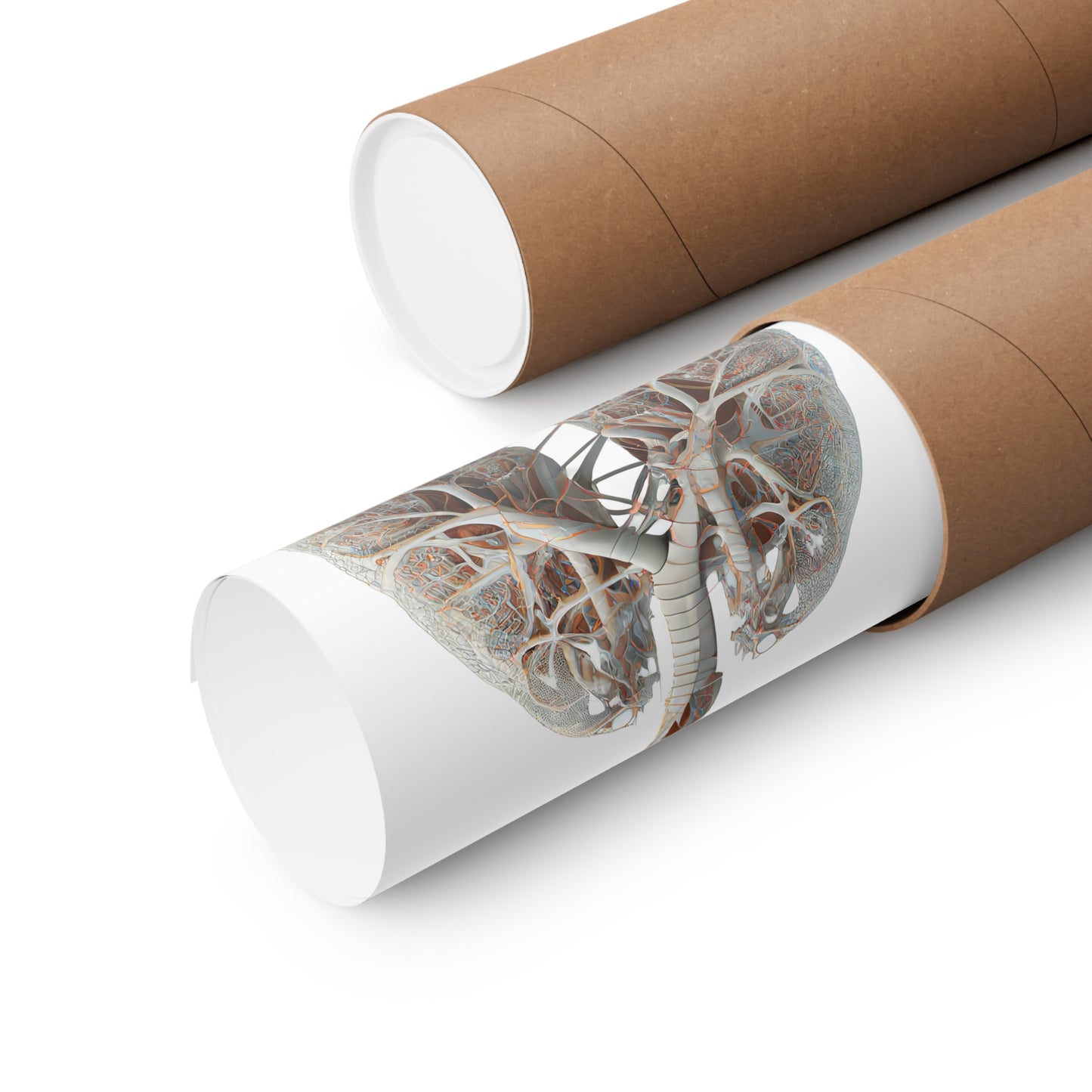 Engineering Plans Lungs - Premium Matte Print