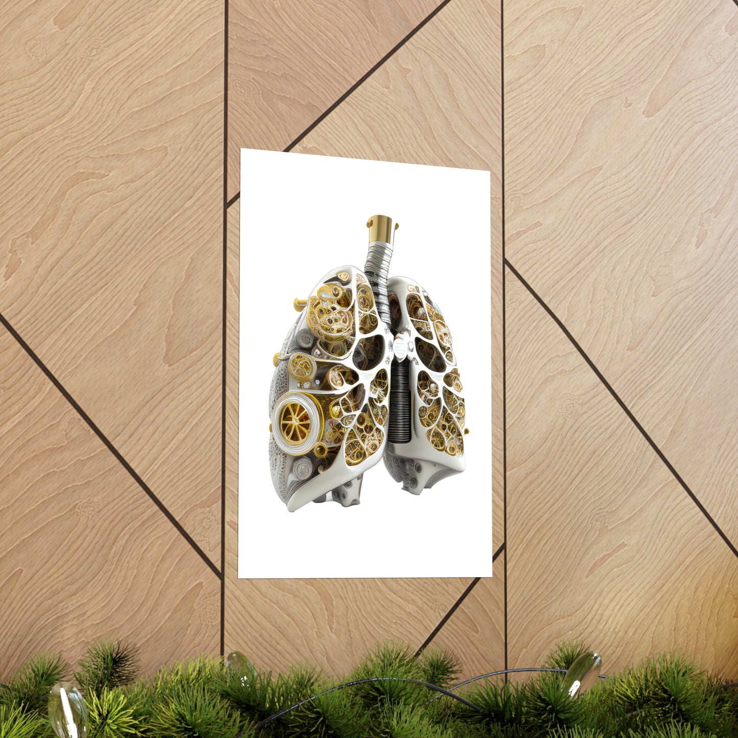 Bio Mechanical Lungs - Premium Matte Print