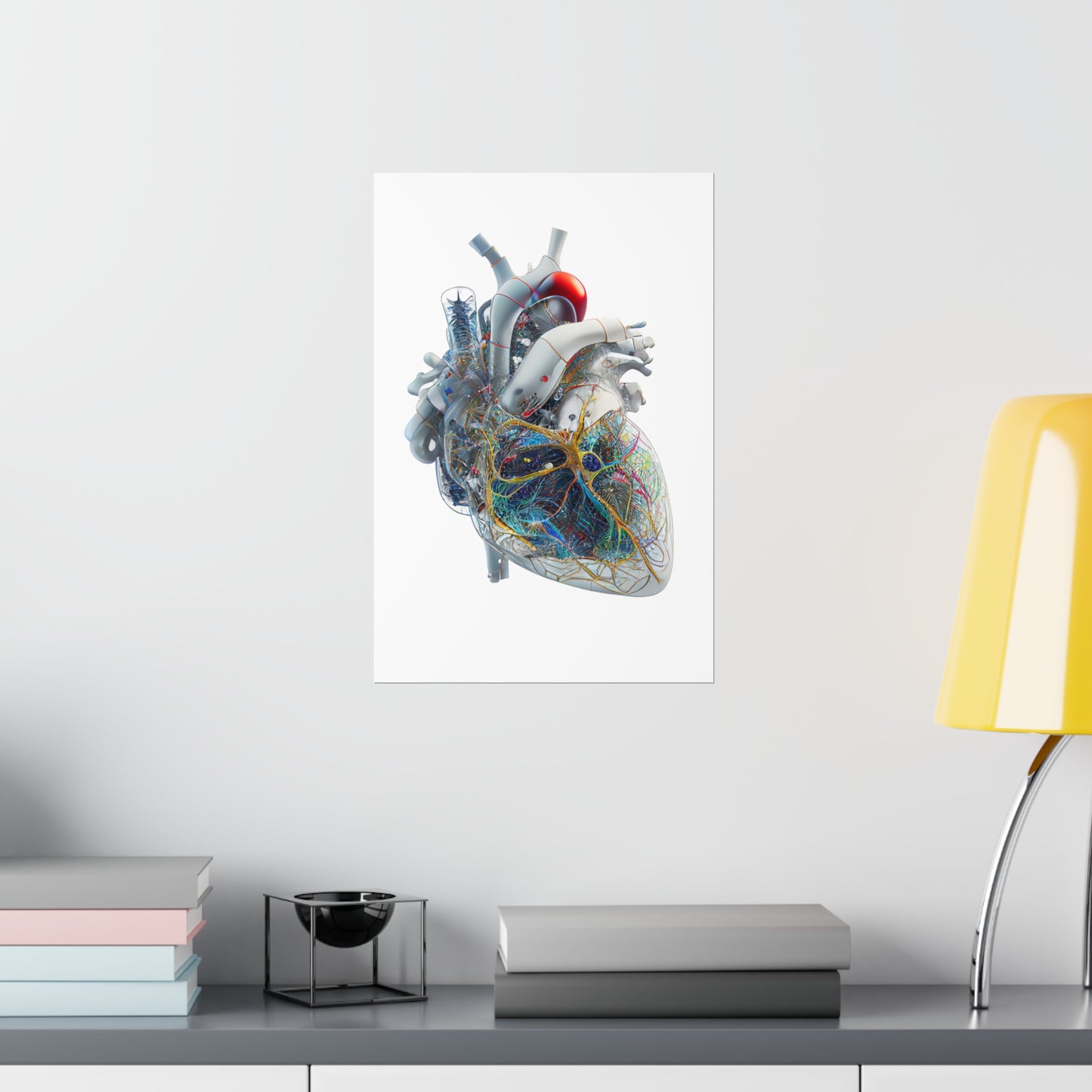 Quantum Heart - Premium Matte Print
