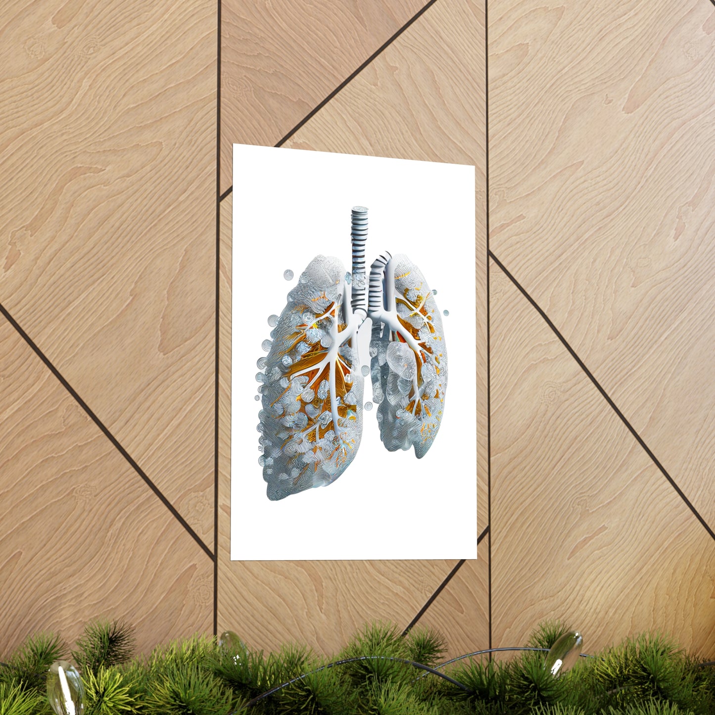 Digital Drip Lungs - Premium Matte Print