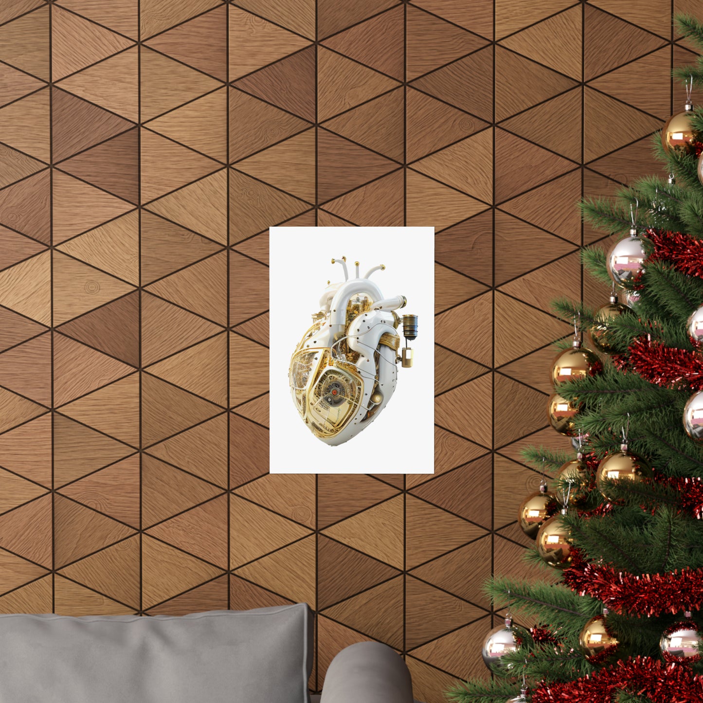 Bio Mechanical Heart - Premium Matte Poster