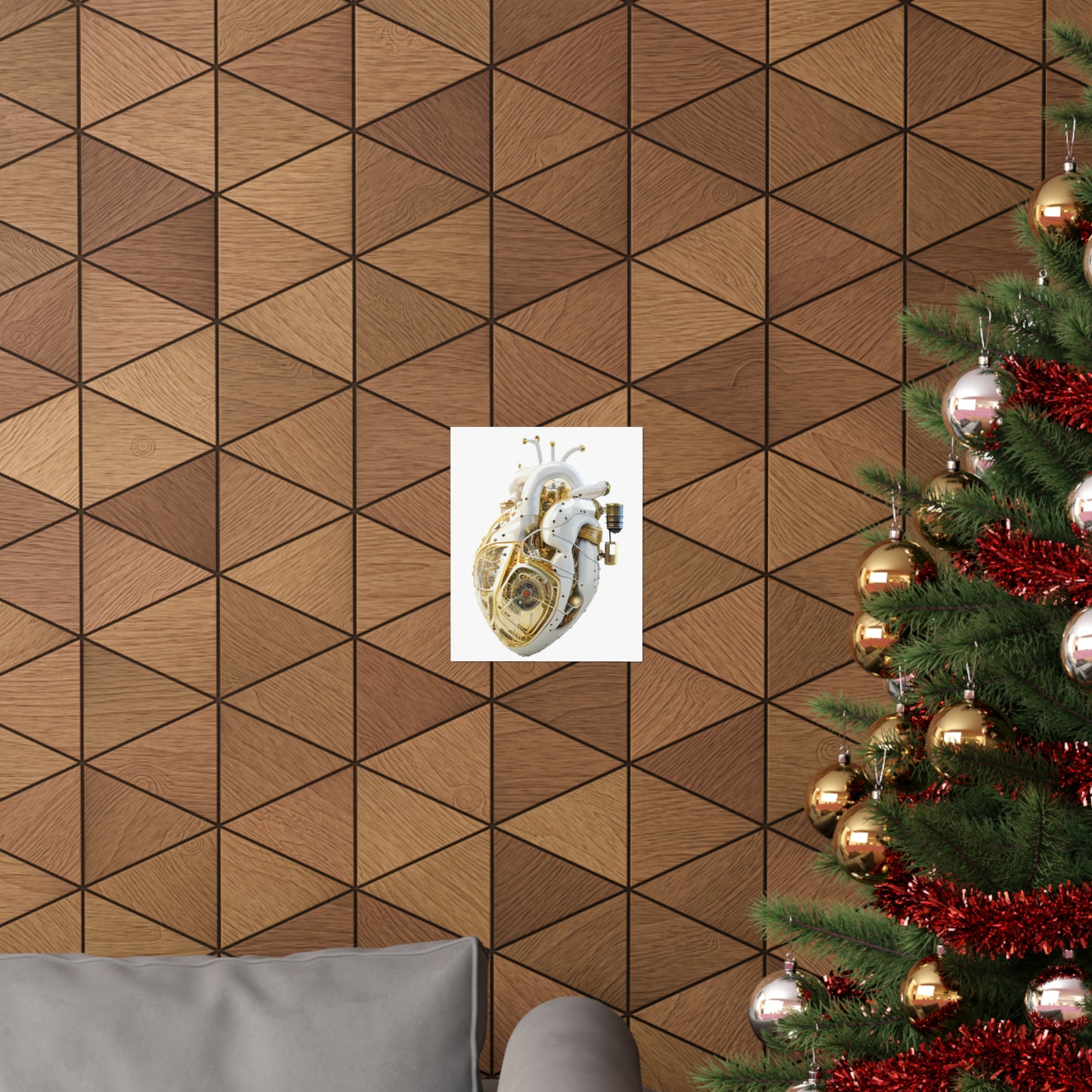 Bio Mechanical Heart - Premium Matte Poster