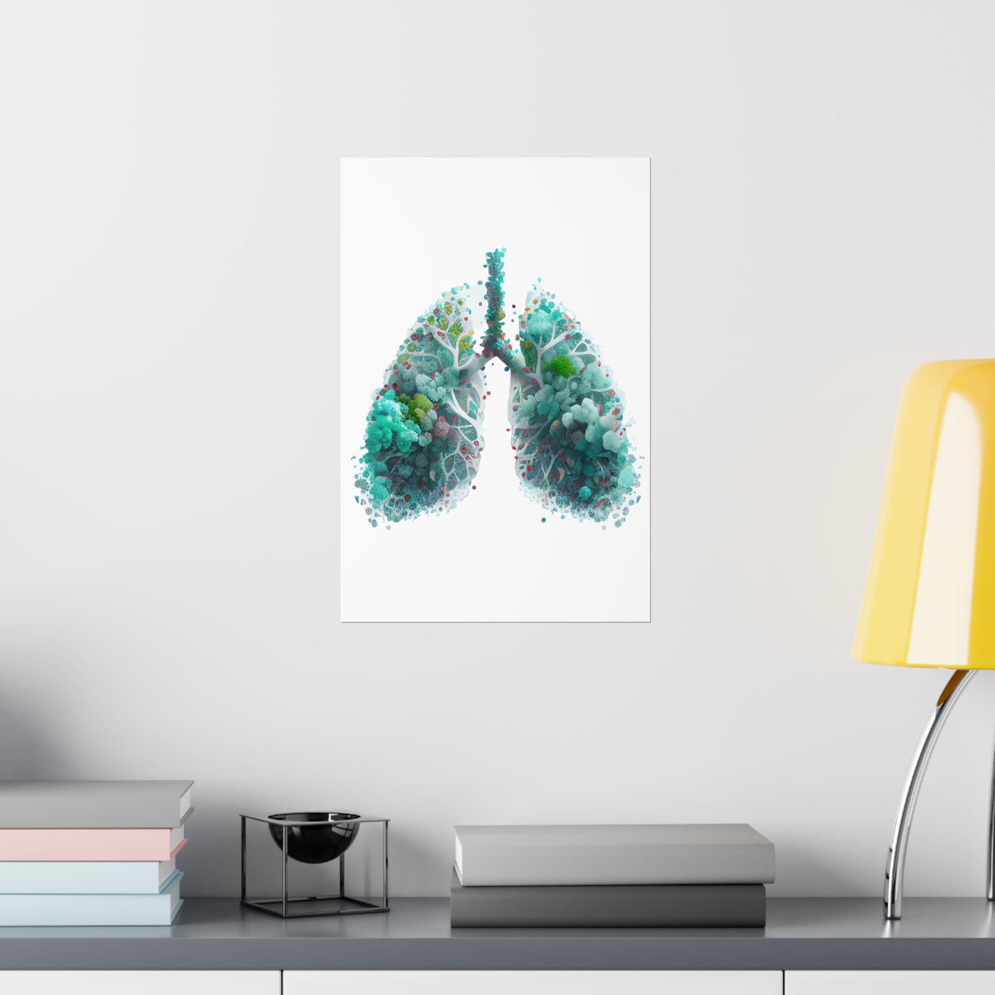 Aquatic Materials Lungs - Premium Matte Print
