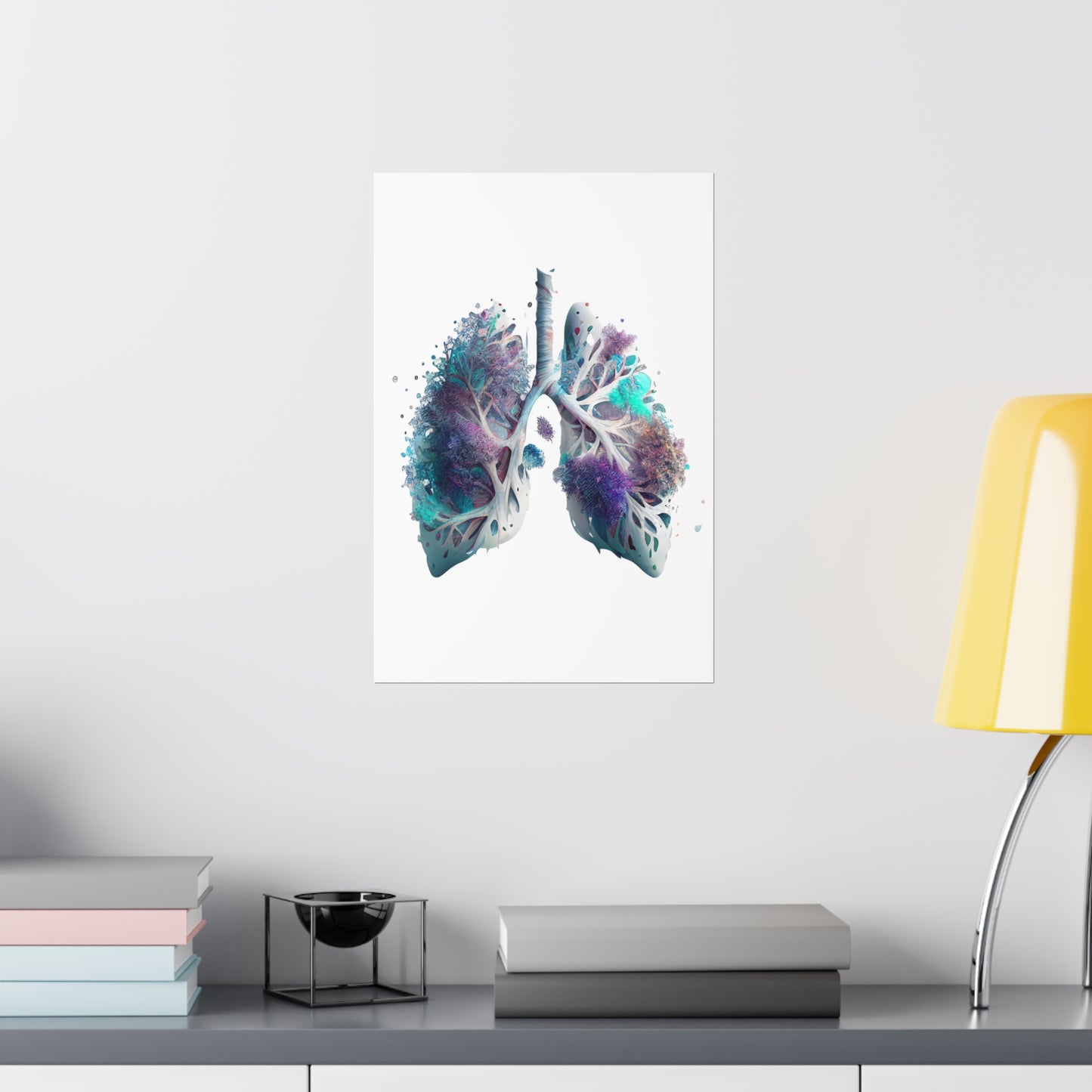 Alien Material Lungs - Premium Matte Print