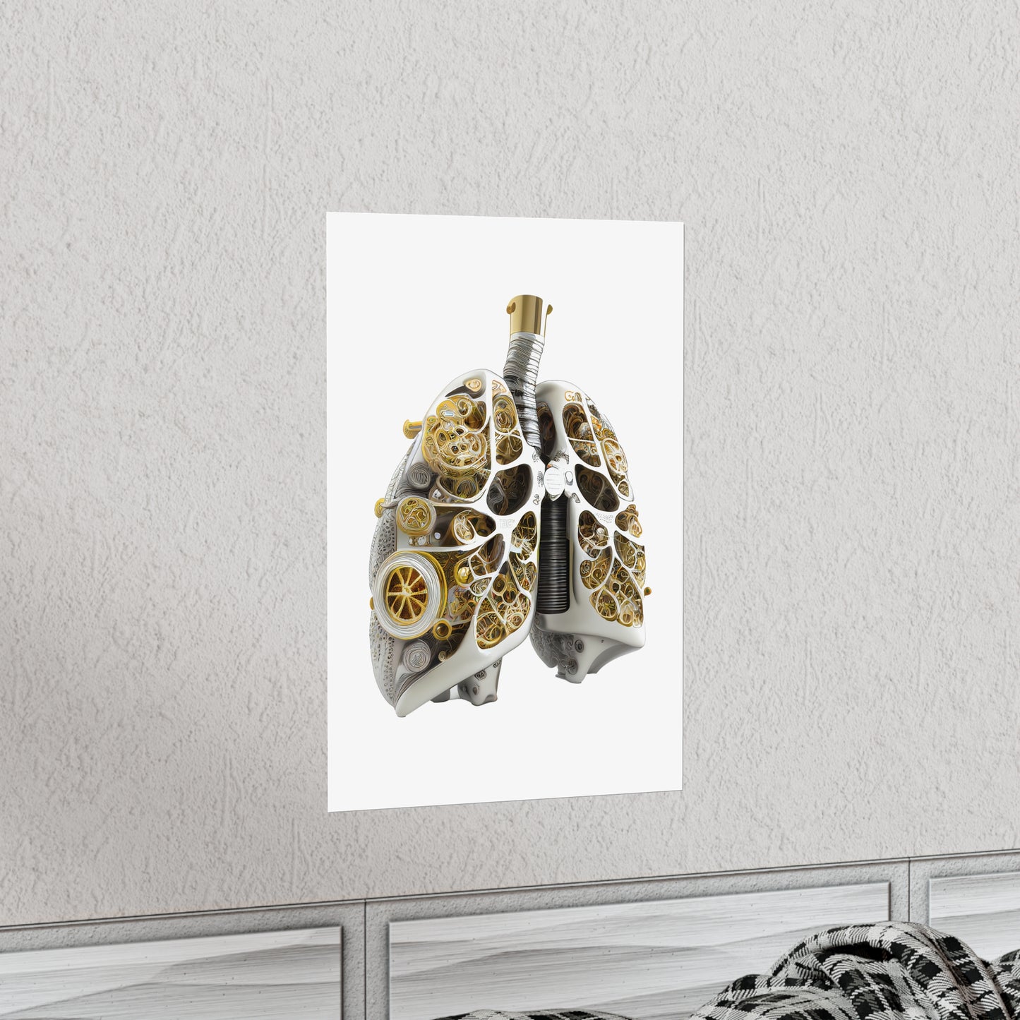 Bio Mechanical Lungs - Premium Matte Print