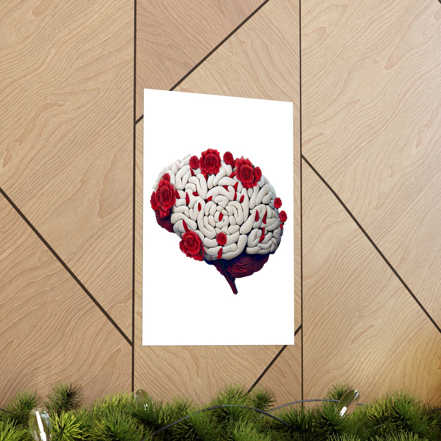 Rose Brain - Premium Matte Print