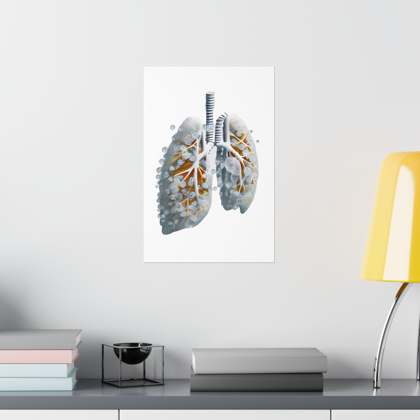 Digital Drip Lungs - Premium Matte Print