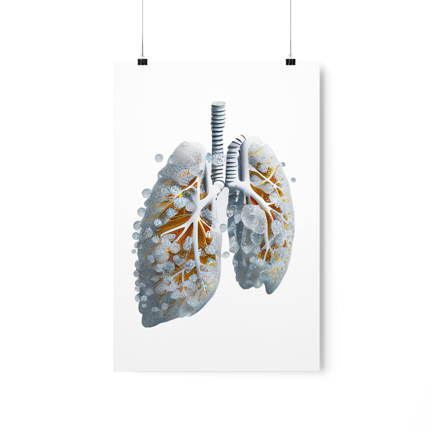 Digital Drip Lungs - Premium Matte Print