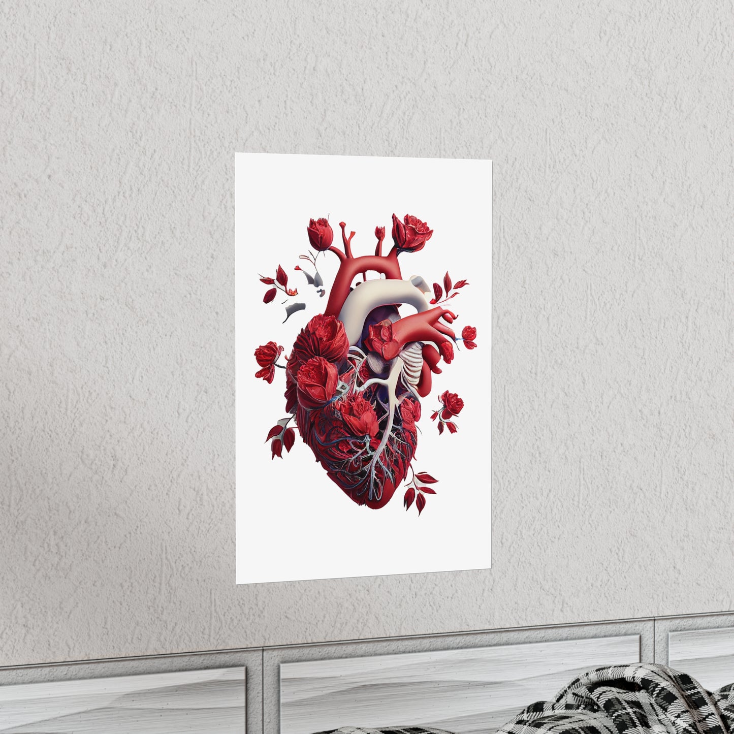 Rose Heart - Premium Matte Print