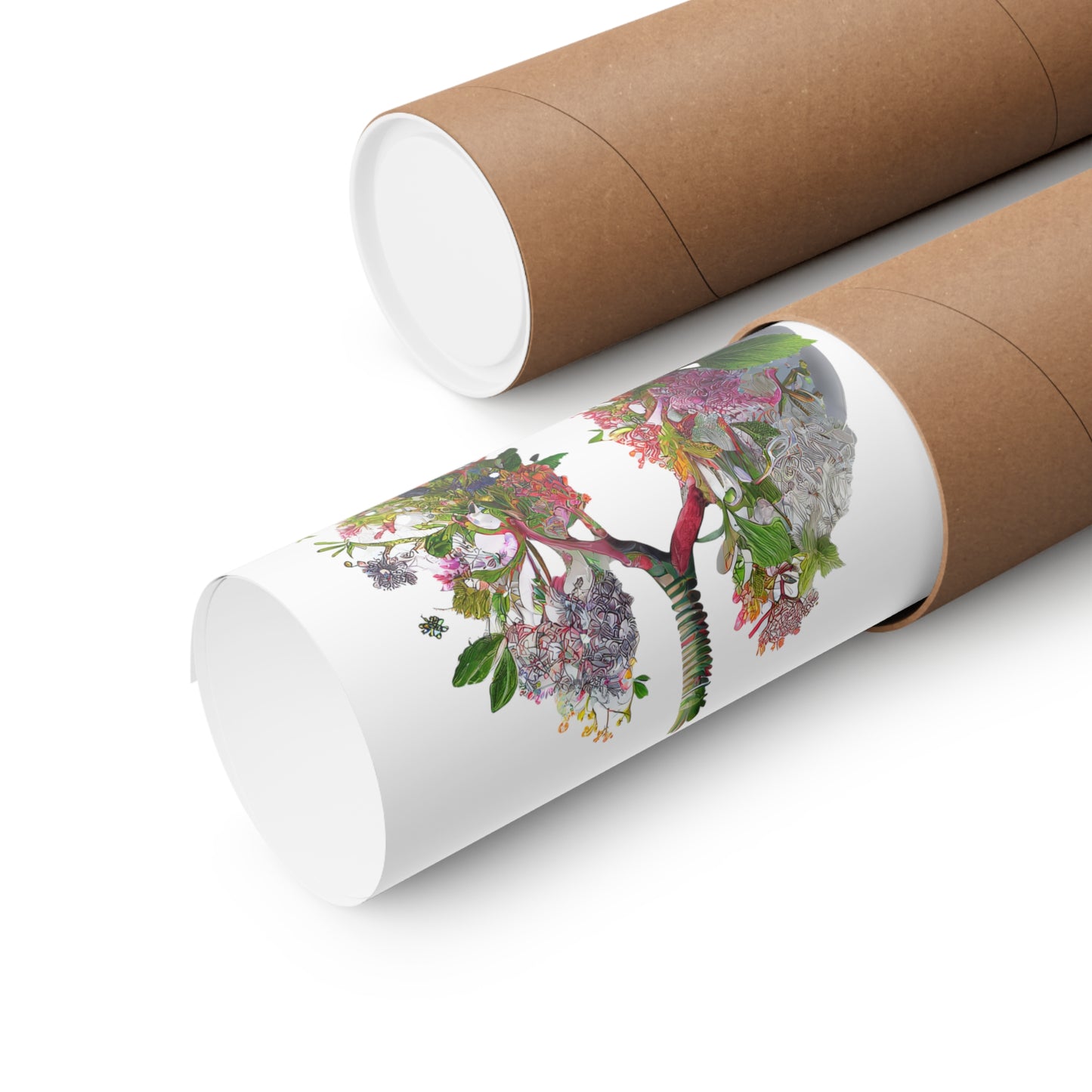 Floral Lungs - Premium Matte Print