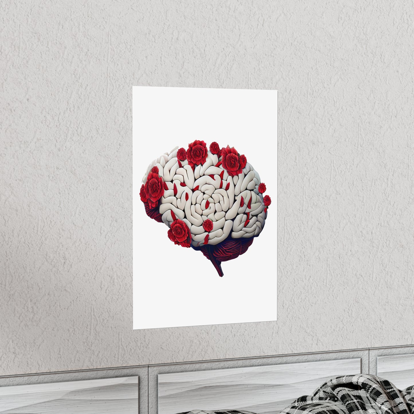 Rose Brain - Premium Matte Print