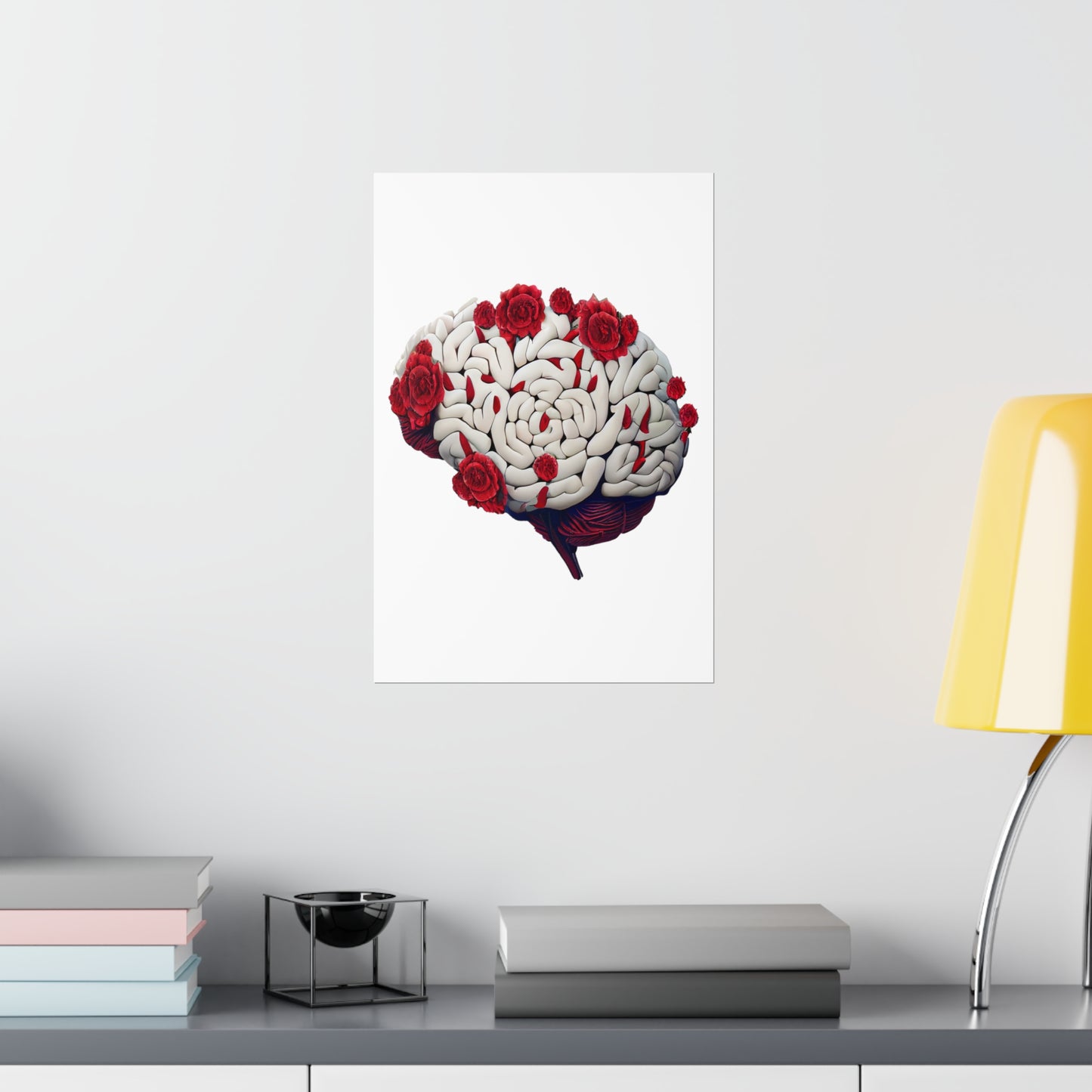 Rose Brain - Premium Matte Print