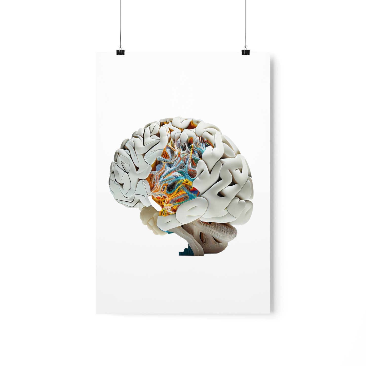 Quantum Brain - Premium Matte Print
