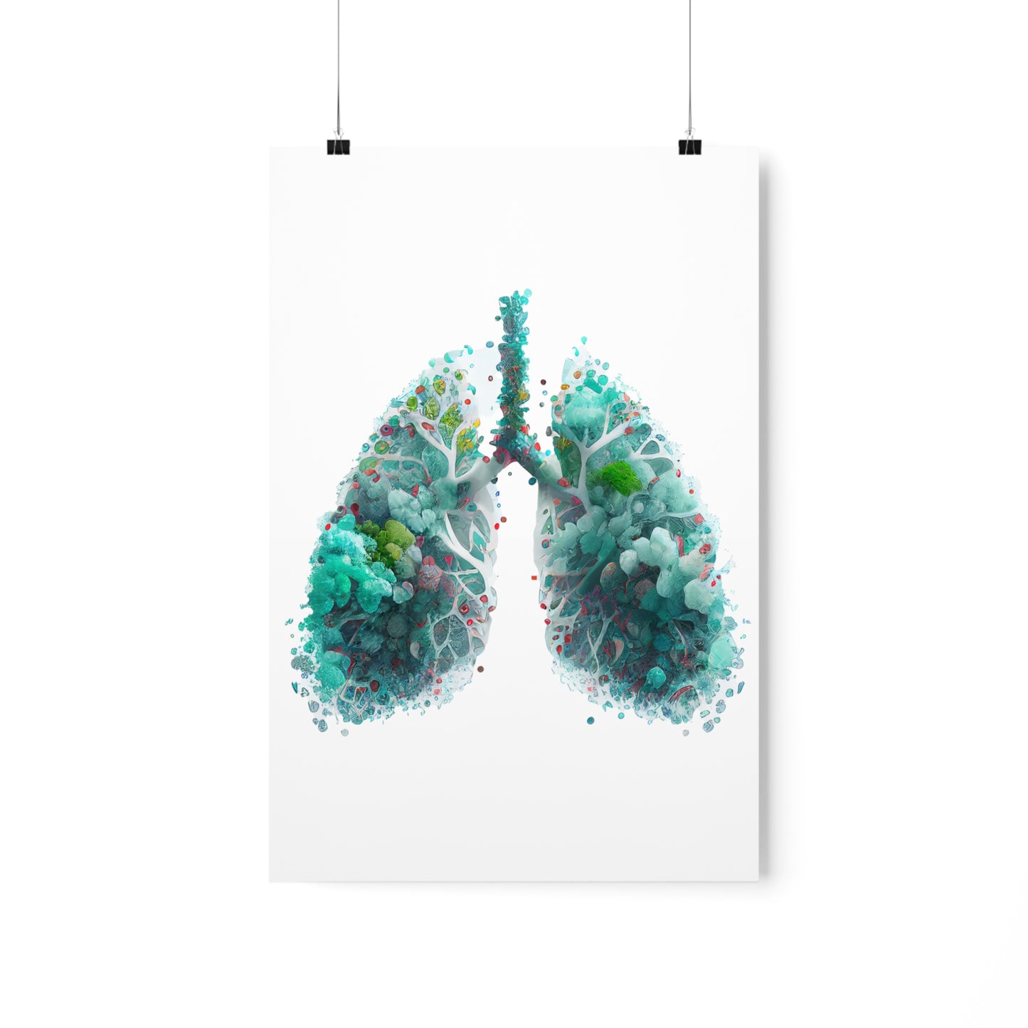 Aquatic Materials Lungs - Premium Matte Print