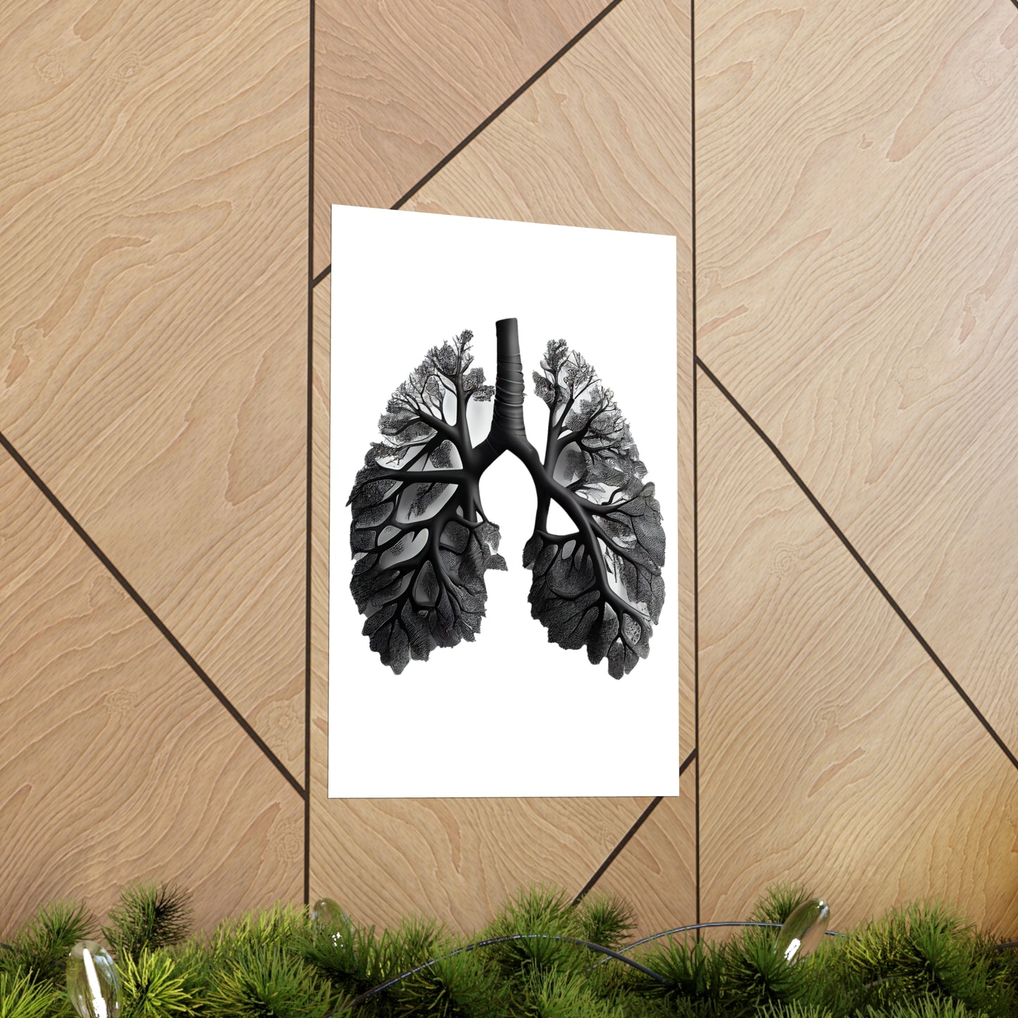 Black Lungs - Premium Matte Print