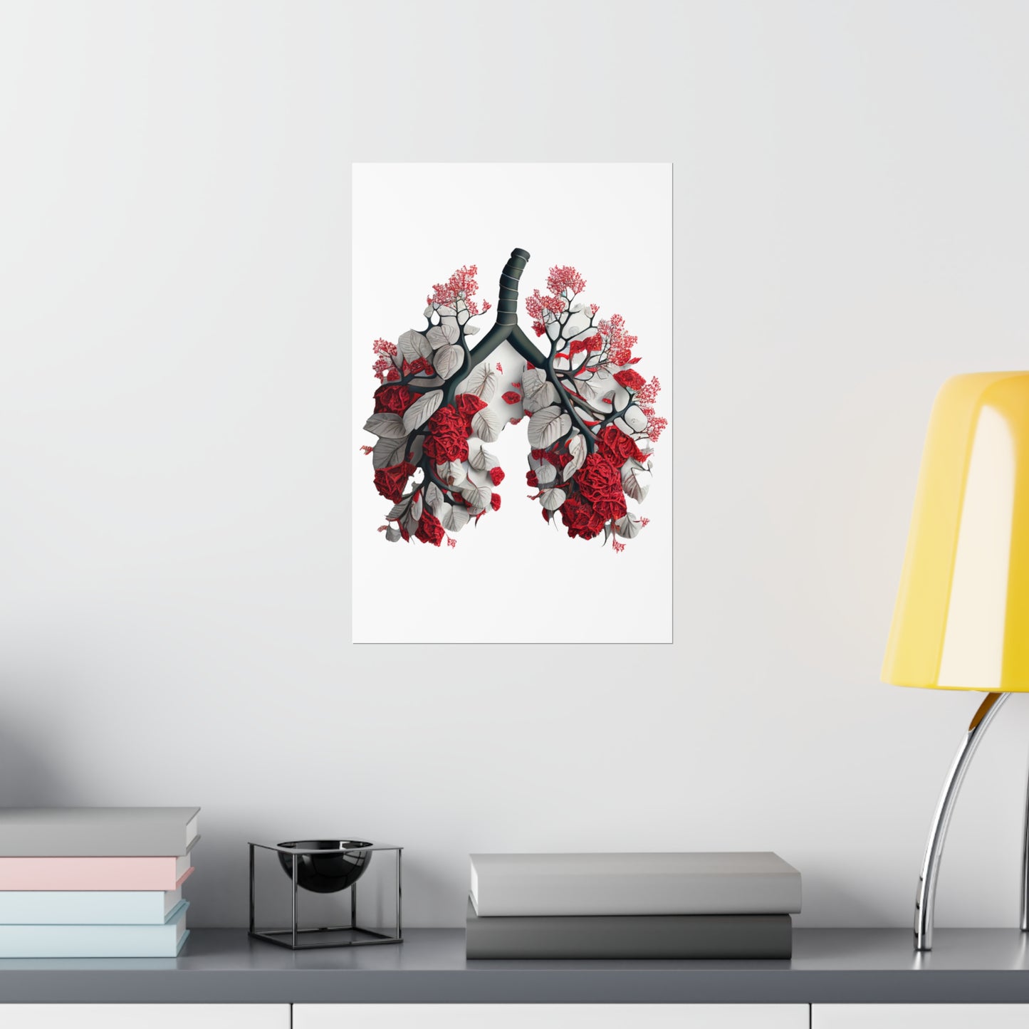 Rose Lungs - Premium Matte Print