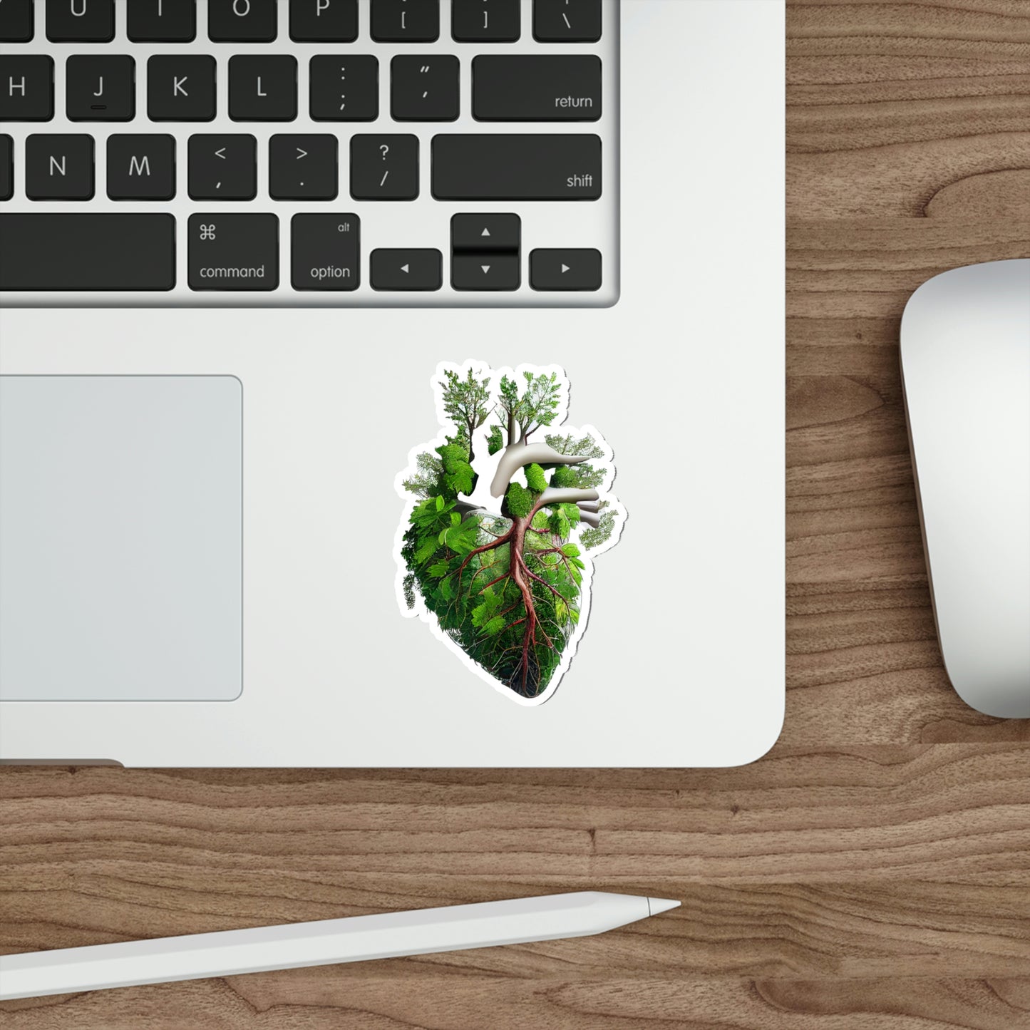 Plant Heart Die-Cut Sticker
