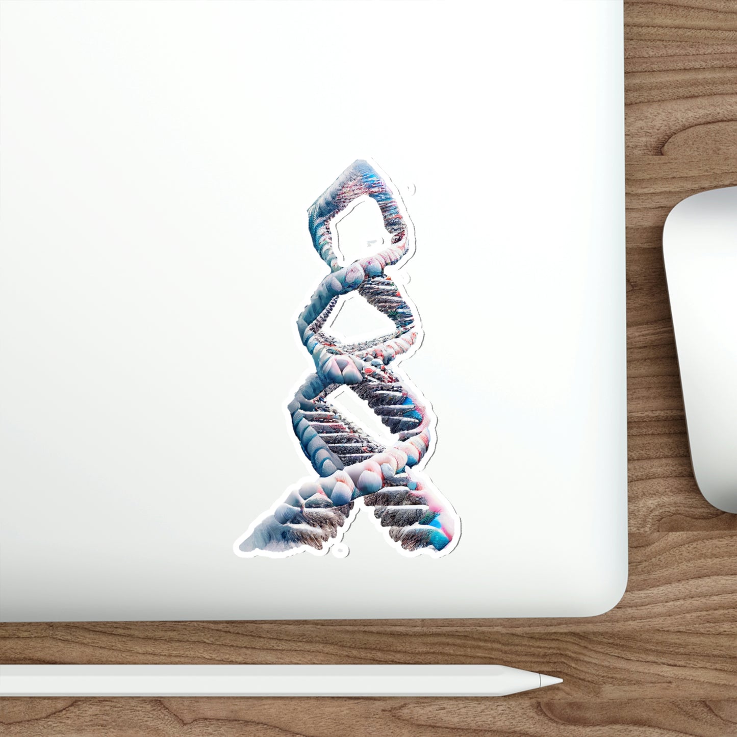 Snow Capped Mountains DNA Die-Cut Sticker