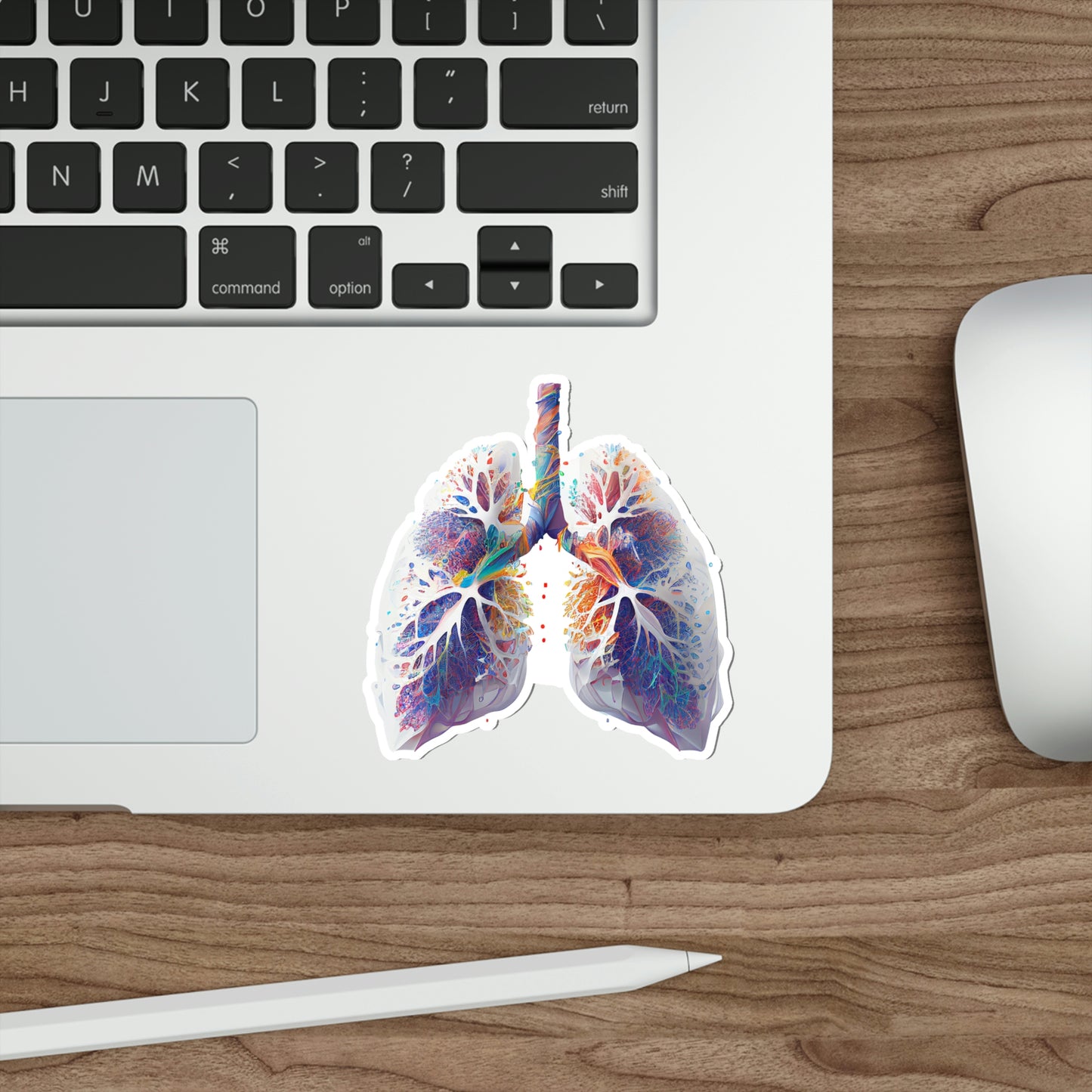 Quantum Lungs Die-Cut Sticker