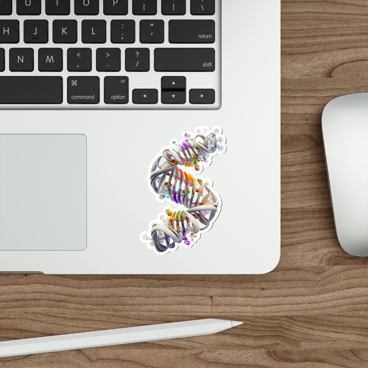Alien Material DNA Die-Cut Sticker