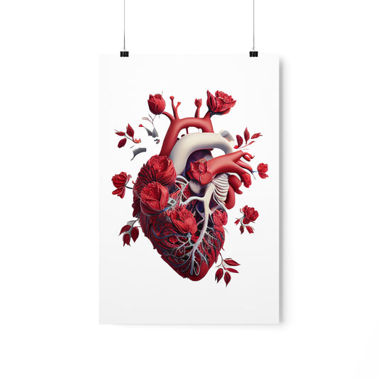 Rose Heart - Premium Matte Print