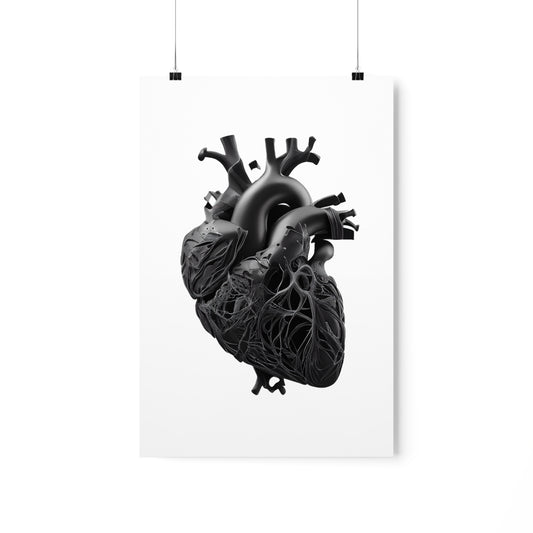 Black Heart - Premium Matte Print