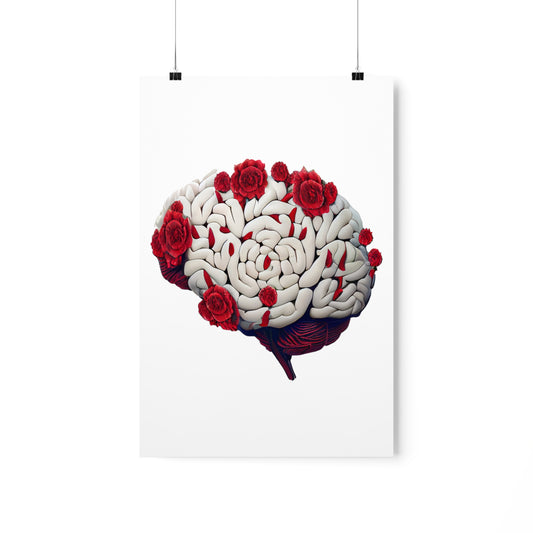 Rose Brain - Premium Matte Print