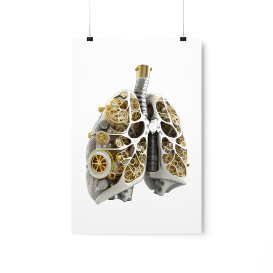 Bio Mechanical Lungs - Premium Matte Print