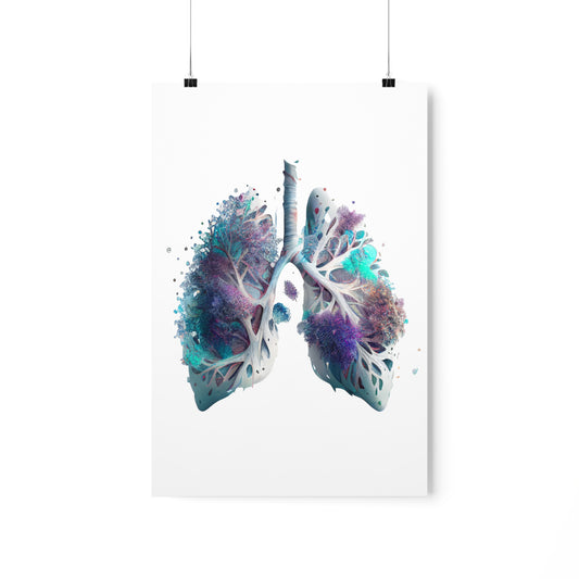 Alien Material Lungs - Premium Matte Print