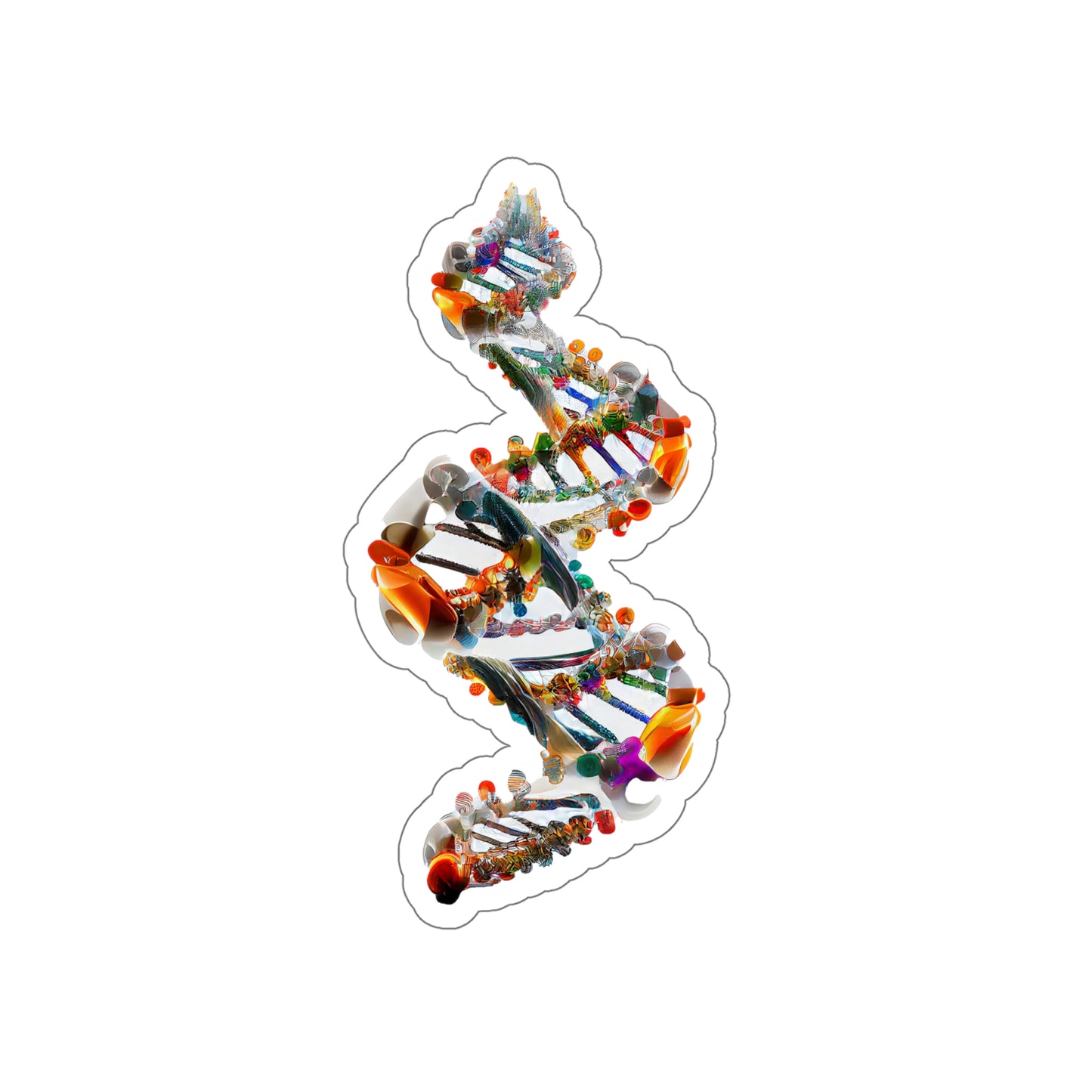 Quantum DNA Die-Cut Sticker