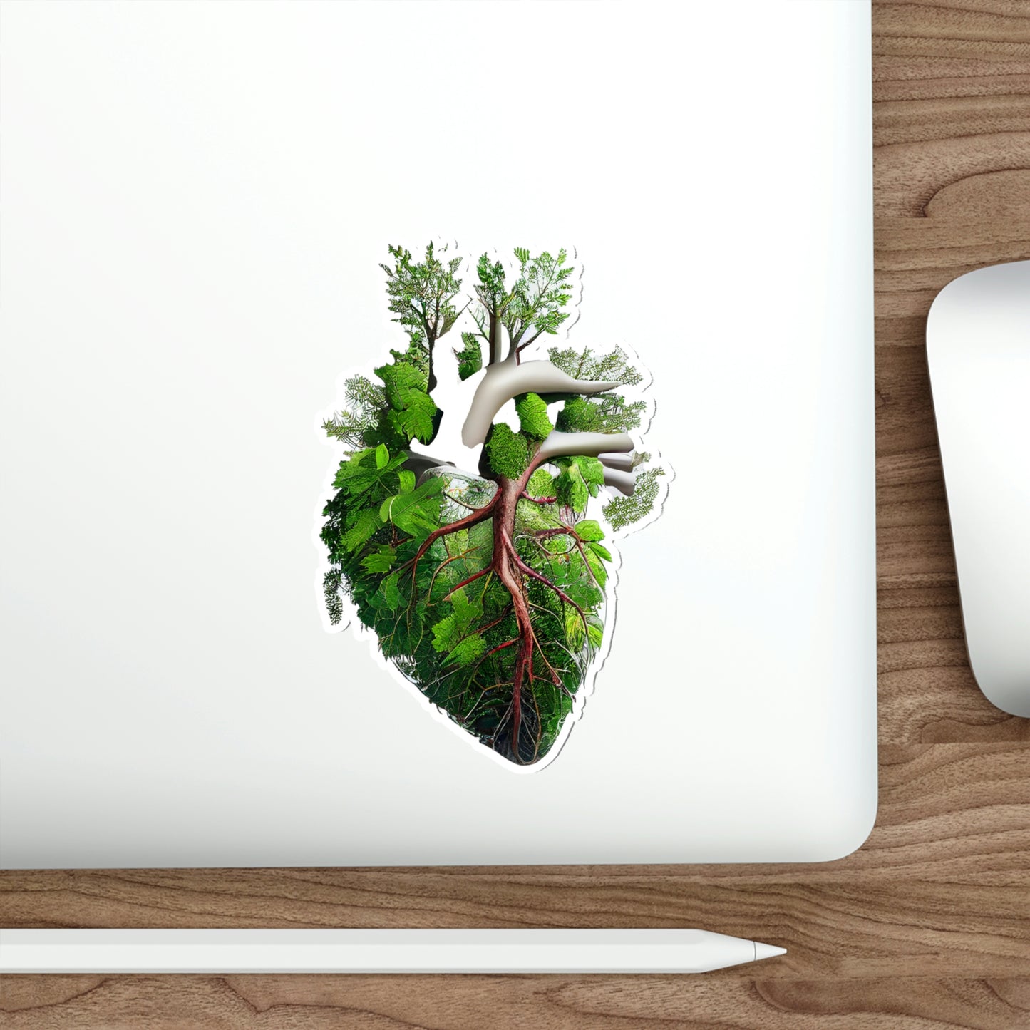 Plant Heart Die-Cut Sticker